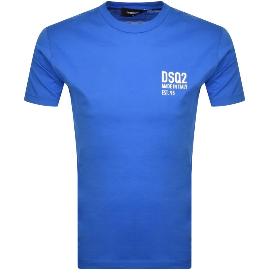 dsquared t shirt blue
